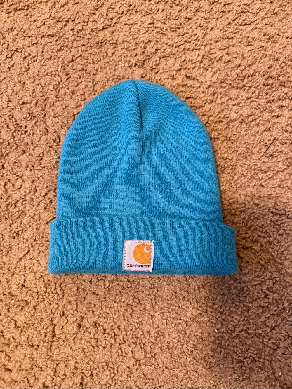 Carhartt Kids' Beanie Hat in Teal